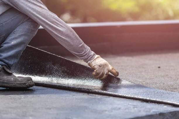 Professional Crawl Space Encapsulation technician working in Williamson, NY